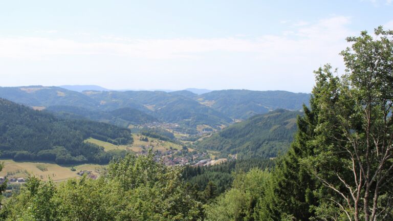 Dieses Bild zeigt eine Webcam-Aufnahme vom Achertal, aufgenommen am Montag, den 10.08.2026 um 13:30 Uhr. Die Temperatur betrug 30.8°C.