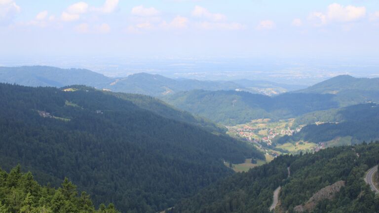 Dieses Bild zeigt eine Webcam-Aufnahme vom Achertal, aufgenommen am Freitag, den 11.07.2025 um 11:40 Uhr. Die Temperatur betrug 17.6°C.