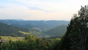 Dieses Bild zeigt eine Webcam-Aufnahme vom Achertal, aufgenommen am Dienstag, den 14.07.2026 um 20:20 Uhr. Die Temperatur betrug 28.6°C.