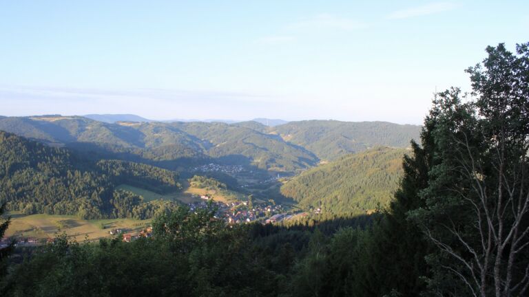 Dieses Bild zeigt eine Webcam-Aufnahme vom Achertal, aufgenommen am Freitag, den 07.08.2026 um 07:20 Uhr. Die Temperatur betrug 15.9°C.