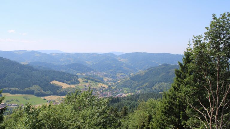 Dieses Bild zeigt eine Webcam-Aufnahme vom Achertal, aufgenommen am Mittwoch, den 24.06.2026 um 13:10 Uhr. Die Temperatur betrug 30.6°C.