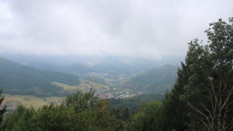 Dieses Bild zeigt eine Webcam-Aufnahme vom Achertal, aufgenommen am Samstag, den 22.08.2026 um 11:40 Uhr. Die Temperatur betrug 11.6°C.