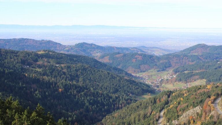 Dieses Bild zeigt eine Webcam-Aufnahme vom Achertal, aufgenommen am Mittwoch, den 05.11.2025 um 10:20 Uhr. Die Temperatur betrug 14.6°C.