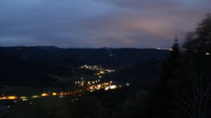 Dieses Bild zeigt eine Webcam-Aufnahme vom Achertal, aufgenommen am Freitag, den 23.10.2026 um 07:20 Uhr. Die Temperatur betrug 9.9°C.