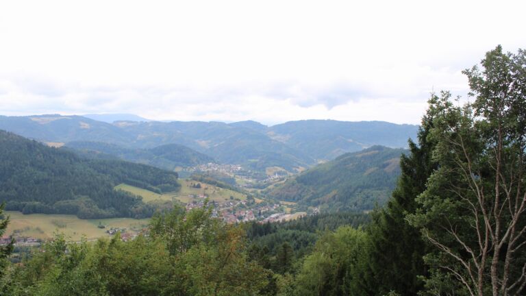 Dieses Bild zeigt eine Webcam-Aufnahme vom Achertal, aufgenommen am Dienstag, den 25.08.2026 um 14:40 Uhr. Die Temperatur betrug 18.2°C.