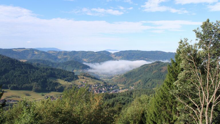 Dieses Bild zeigt eine Webcam-Aufnahme vom Achertal, aufgenommen am Mittwoch, den 26.08.2026 um 09:40 Uhr. Die Temperatur betrug 23.3°C.