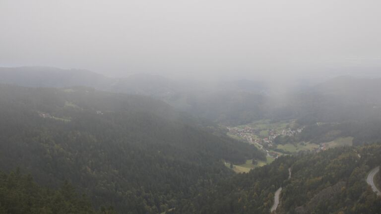 Dieses Bild zeigt eine Webcam-Aufnahme vom Achertal, aufgenommen am Samstag, den 04.10.2025 um 10:30 Uhr. Die Temperatur betrug 10.1°C.