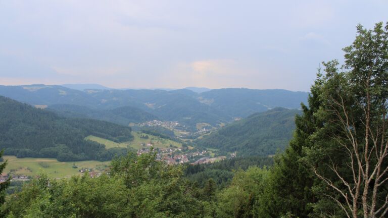 Dieses Bild zeigt eine Webcam-Aufnahme vom Achertal, aufgenommen am Samstag, den 18.07.2026 um 13:40 Uhr. Die Temperatur betrug 22.8°C.