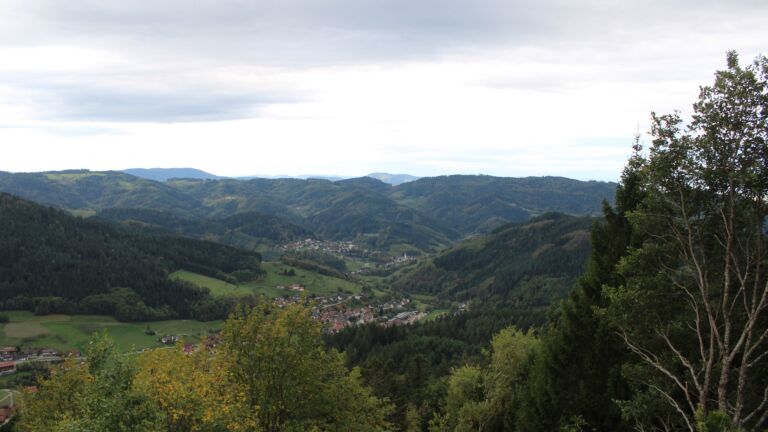 Dieses Bild zeigt eine Webcam-Aufnahme vom Achertal, aufgenommen am Freitag, den 23.10.2026 um 11:10 Uhr. Die Temperatur betrug 10.9°C.
