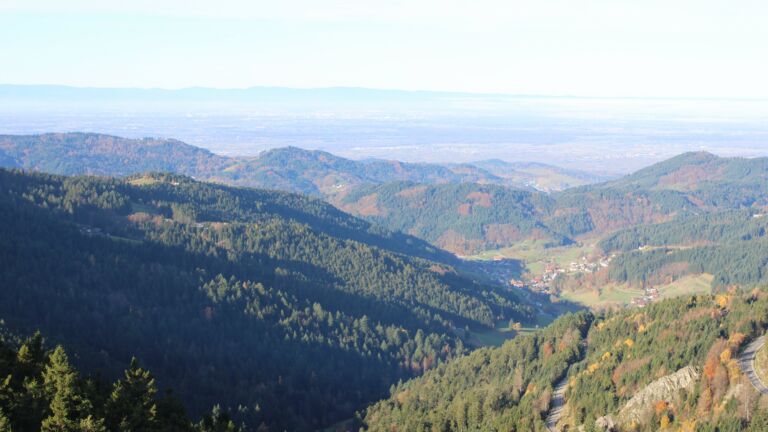 Dieses Bild zeigt eine Webcam-Aufnahme vom Achertal, aufgenommen am Mittwoch, den 05.11.2025 um 09:30 Uhr. Die Temperatur betrug 13.1°C.