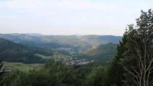 Dieses Bild zeigt eine Webcam-Aufnahme vom Achertal, aufgenommen am Donnerstag, den 23.07.2026 um 06:50 Uhr. Die Temperatur betrug 11.8°C.