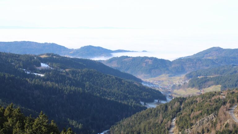 Dieses Bild zeigt eine Webcam-Aufnahme vom Achertal, aufgenommen am Mittwoch, den 21.01.2026 um 12:40 Uhr. Die Temperatur betrug 9.2°C.