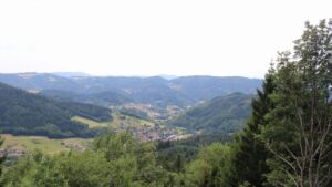 Dieses Bild zeigt eine Webcam-Aufnahme vom Achertal, aufgenommen am Dienstag, den 14.07.2026 um 14:30 Uhr. Die Temperatur betrug 29.7°C.