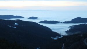 Dieses Bild zeigt eine Webcam-Aufnahme vom Achertal, aufgenommen am Dienstag, den 20.01.2026 um 17:20 Uhr. Die Temperatur betrug 6°C.