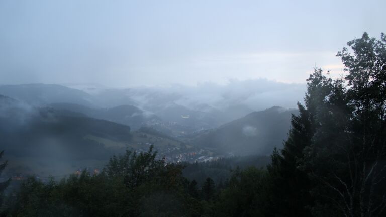 Dieses Bild zeigt eine Webcam-Aufnahme vom Achertal, aufgenommen am Freitag, den 21.08.2026 um 20:40 Uhr. Die Temperatur betrug 11.6°C.
