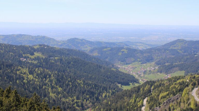 Dieses Bild zeigt eine Webcam-Aufnahme vom Achertal, aufgenommen am Freitag, den 24.04.2026 um 14:10 Uhr. Die Temperatur betrug 13.8°C.