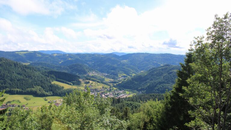 Dieses Bild zeigt eine Webcam-Aufnahme vom Achertal, aufgenommen am Mittwoch, den 10.06.2026 um 17:20 Uhr. Die Temperatur betrug 13°C.