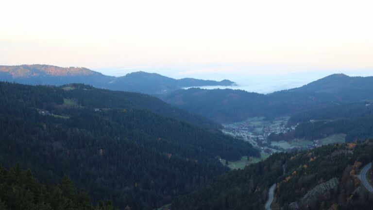 Dieses Bild zeigt eine Webcam-Aufnahme vom Achertal, aufgenommen am Samstag, den 08.11.2025 um 07:50 Uhr. Die Temperatur betrug 7°C.