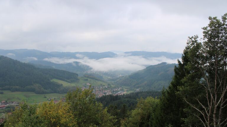 Dieses Bild zeigt eine Webcam-Aufnahme vom Achertal, aufgenommen am Montag, den 19.10.2026 um 10:50 Uhr. Die Temperatur betrug 10.3°C.