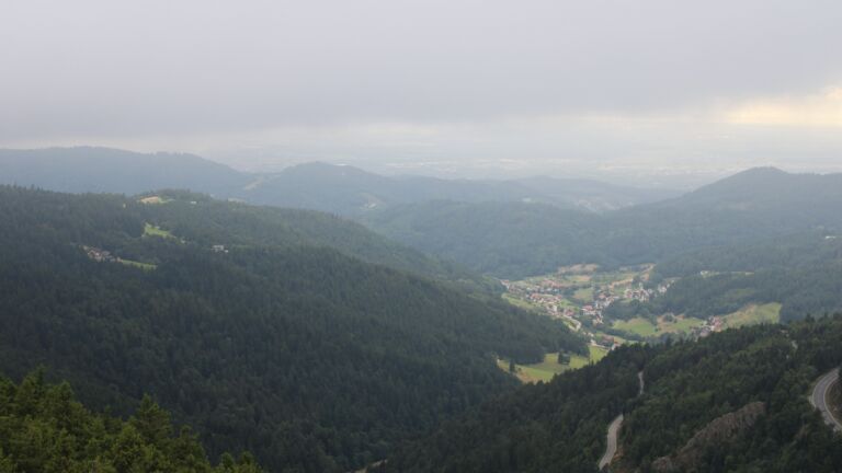 Dieses Bild zeigt eine Webcam-Aufnahme vom Achertal, aufgenommen am Dienstag, den 22.07.2025 um 19:40 Uhr. Die Temperatur betrug 11.9°C.