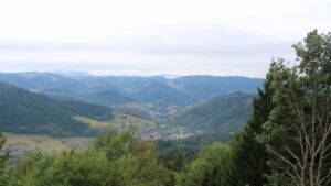 Dieses Bild zeigt eine Webcam-Aufnahme vom Achertal, aufgenommen am Dienstag, den 25.08.2026 um 11:30 Uhr. Die Temperatur betrug 15.4°C.