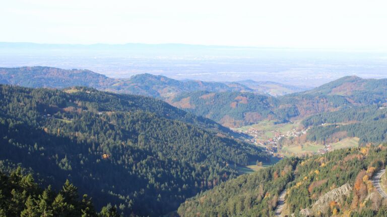 Dieses Bild zeigt eine Webcam-Aufnahme vom Achertal, aufgenommen am Dienstag, den 04.11.2025 um 10:20 Uhr. Die Temperatur betrug 9.3°C.