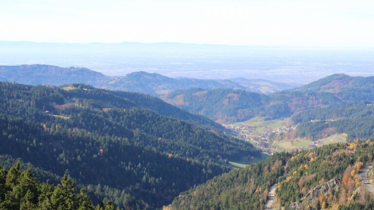 Dieses Bild zeigt eine Webcam-Aufnahme vom Achertal, aufgenommen am Dienstag, den 04.11.2025 um 12:40 Uhr. Die Temperatur betrug 12.1°C.