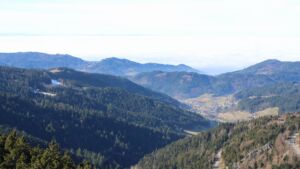 Dieses Bild zeigt eine Webcam-Aufnahme vom Achertal, aufgenommen am Donnerstag, den 05.02.2026 um 13:00 Uhr. Die Temperatur betrug 6.8°C.