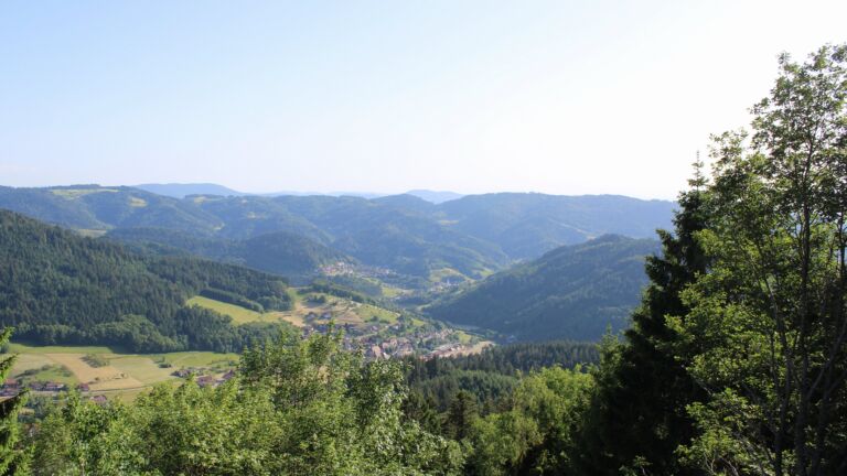 Dieses Bild zeigt eine Webcam-Aufnahme vom Achertal, aufgenommen am Freitag, den 29.05.2026 um 18:20 Uhr. Die Temperatur betrug 31.3°C.