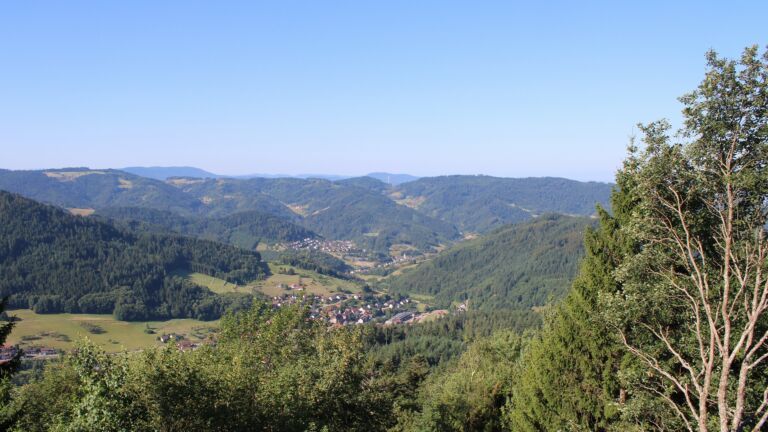 Dieses Bild zeigt eine Webcam-Aufnahme vom Achertal, aufgenommen am Freitag, den 24.07.2026 um 09:20 Uhr. Die Temperatur betrug 21.5°C.