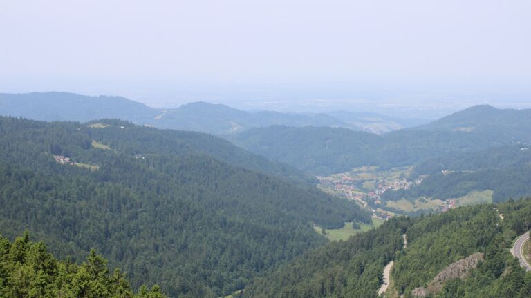 Dieses Bild zeigt eine Webcam-Aufnahme vom Achertal, aufgenommen am Dienstag, den 10.06.2025 um 12:00 Uhr. Die Temperatur betrug 15.1°C.