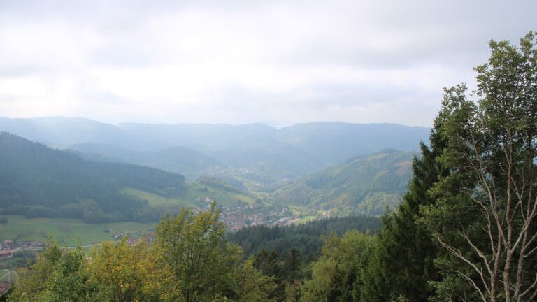 Dieses Bild zeigt eine Webcam-Aufnahme vom Achertal, aufgenommen am Montag, den 19.10.2026 um 12:40 Uhr. Die Temperatur betrug 10.8°C.
