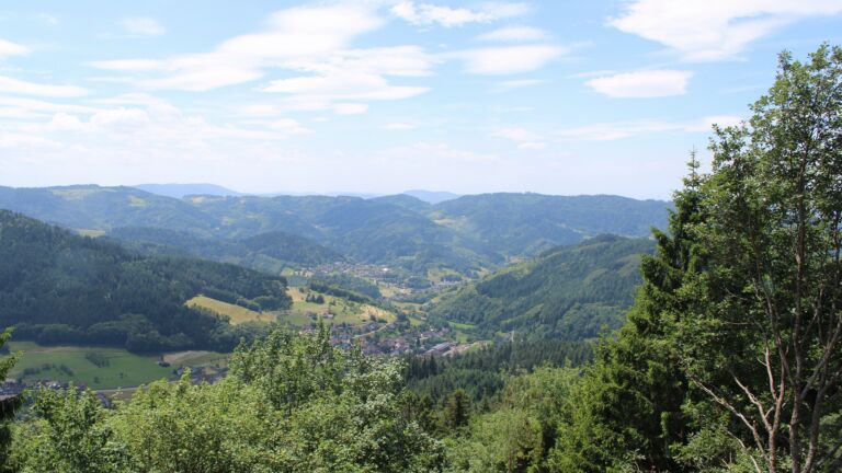 Dieses Bild zeigt eine Webcam-Aufnahme vom Achertal, aufgenommen am Mittwoch, den 17.06.2026 um 13:30 Uhr. Die Temperatur betrug 24.4°C.