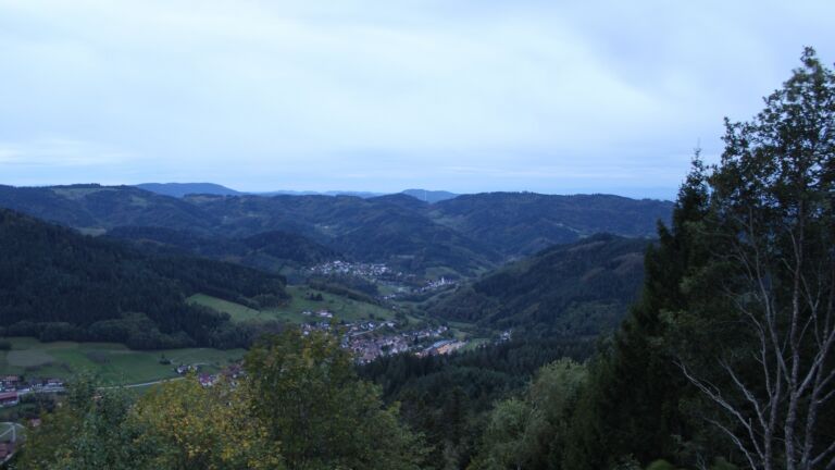 Dieses Bild zeigt eine Webcam-Aufnahme vom Achertal, aufgenommen am Freitag, den 23.10.2026 um 08:00 Uhr. Die Temperatur betrug 10.2°C.