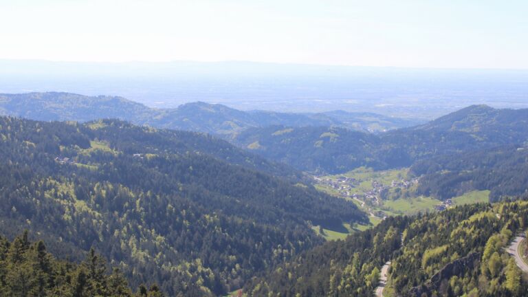 Dieses Bild zeigt eine Webcam-Aufnahme vom Achertal, aufgenommen am Freitag, den 24.04.2026 um 16:30 Uhr. Die Temperatur betrug 14.9°C.