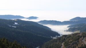 Dieses Bild zeigt eine Webcam-Aufnahme vom Achertal, aufgenommen am Mittwoch, den 21.01.2026 um 14:50 Uhr. Die Temperatur betrug 6.9°C.