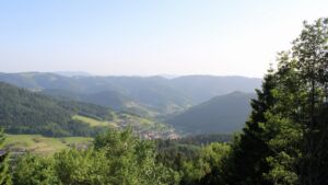 Dieses Bild zeigt eine Webcam-Aufnahme vom Achertal, aufgenommen am Montag, den 25.05.2026 um 19:00 Uhr. Die Temperatur betrug 31.1°C.