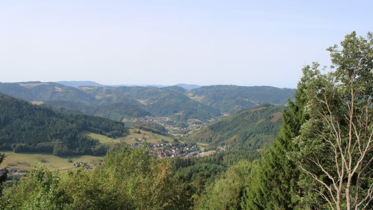 Dieses Bild zeigt eine Webcam-Aufnahme vom Achertal, aufgenommen am Donnerstag, den 27.08.2026 um 10:30 Uhr. Die Temperatur betrug 30.2°C.