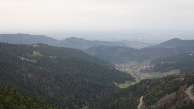 Dieses Bild zeigt eine Webcam-Aufnahme vom Achertal, aufgenommen am Samstag, den 15.11.2025 um 11:10 Uhr. Die Temperatur betrug 11.8°C.