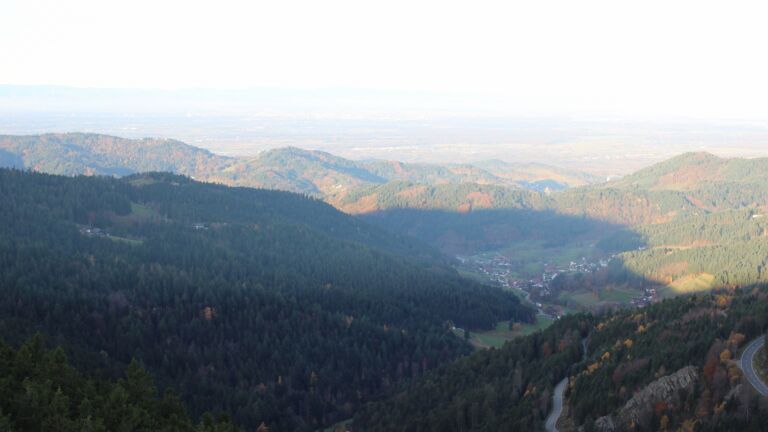 Dieses Bild zeigt eine Webcam-Aufnahme vom Achertal, aufgenommen am Mittwoch, den 05.11.2025 um 08:20 Uhr. Die Temperatur betrug 12.8°C.