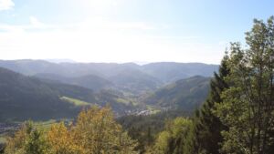 Dieses Bild zeigt eine Webcam-Aufnahme vom Achertal, aufgenommen am Donnerstag, den 29.10.2026 um 14:10 Uhr. Die Temperatur betrug 13.2°C.