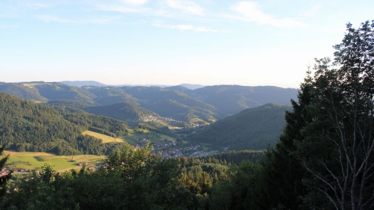 Dieses Bild zeigt eine Webcam-Aufnahme vom Achertal, aufgenommen am Freitag, den 03.07.2026 um 20:30 Uhr. Die Temperatur betrug 22°C.