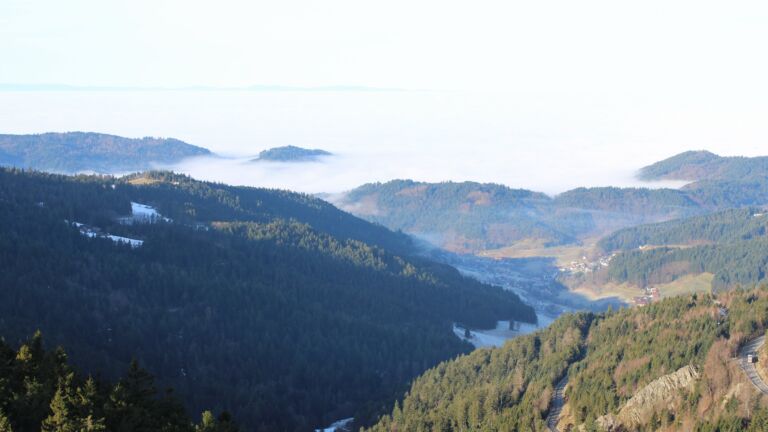 Dieses Bild zeigt eine Webcam-Aufnahme vom Achertal, aufgenommen am Dienstag, den 20.01.2026 um 10:20 Uhr. Die Temperatur betrug 9°C.