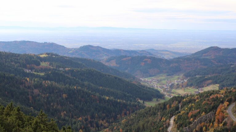 Dieses Bild zeigt eine Webcam-Aufnahme vom Achertal, aufgenommen am Mittwoch, den 29.10.2025 um 15:10 Uhr. Die Temperatur betrug 11.2°C.