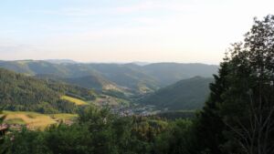 Dieses Bild zeigt eine Webcam-Aufnahme vom Achertal, aufgenommen am Montag, den 01.06.2026 um 20:30 Uhr. Die Temperatur betrug 19.7°C.