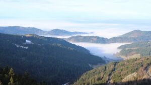 Dieses Bild zeigt eine Webcam-Aufnahme vom Achertal, aufgenommen am Freitag, den 23.01.2026 um 10:00 Uhr. Die Temperatur betrug 3.4°C.