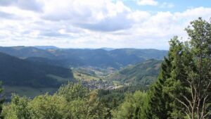 Dieses Bild zeigt eine Webcam-Aufnahme vom Achertal, aufgenommen am Montag, den 31.08.2026 um 13:20 Uhr. Die Temperatur betrug 17.1°C.