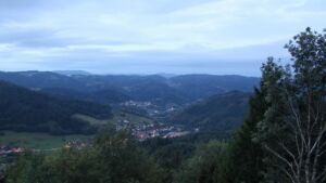 Dieses Bild zeigt eine Webcam-Aufnahme vom Achertal, aufgenommen am Montag, den 14.09.2026 um 06:40 Uhr. Die Temperatur betrug 13.5°C.