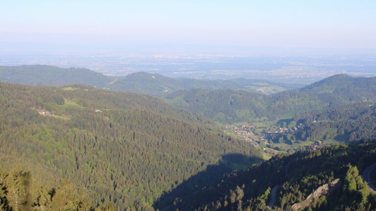 Dieses Bild zeigt eine Webcam-Aufnahme vom Achertal, aufgenommen am Sonntag, den 11.05.2025 um 07:30 Uhr. Die Temperatur betrug 10.4°C.