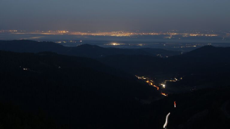 Dieses Bild zeigt eine Webcam-Aufnahme vom Achertal, aufgenommen am Donnerstag, den 02.10.2025 um 06:40 Uhr. Die Temperatur betrug 2.6°C.